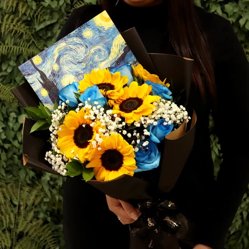 Buquê Noite Estrelada - Van Gogh - Imagem 2